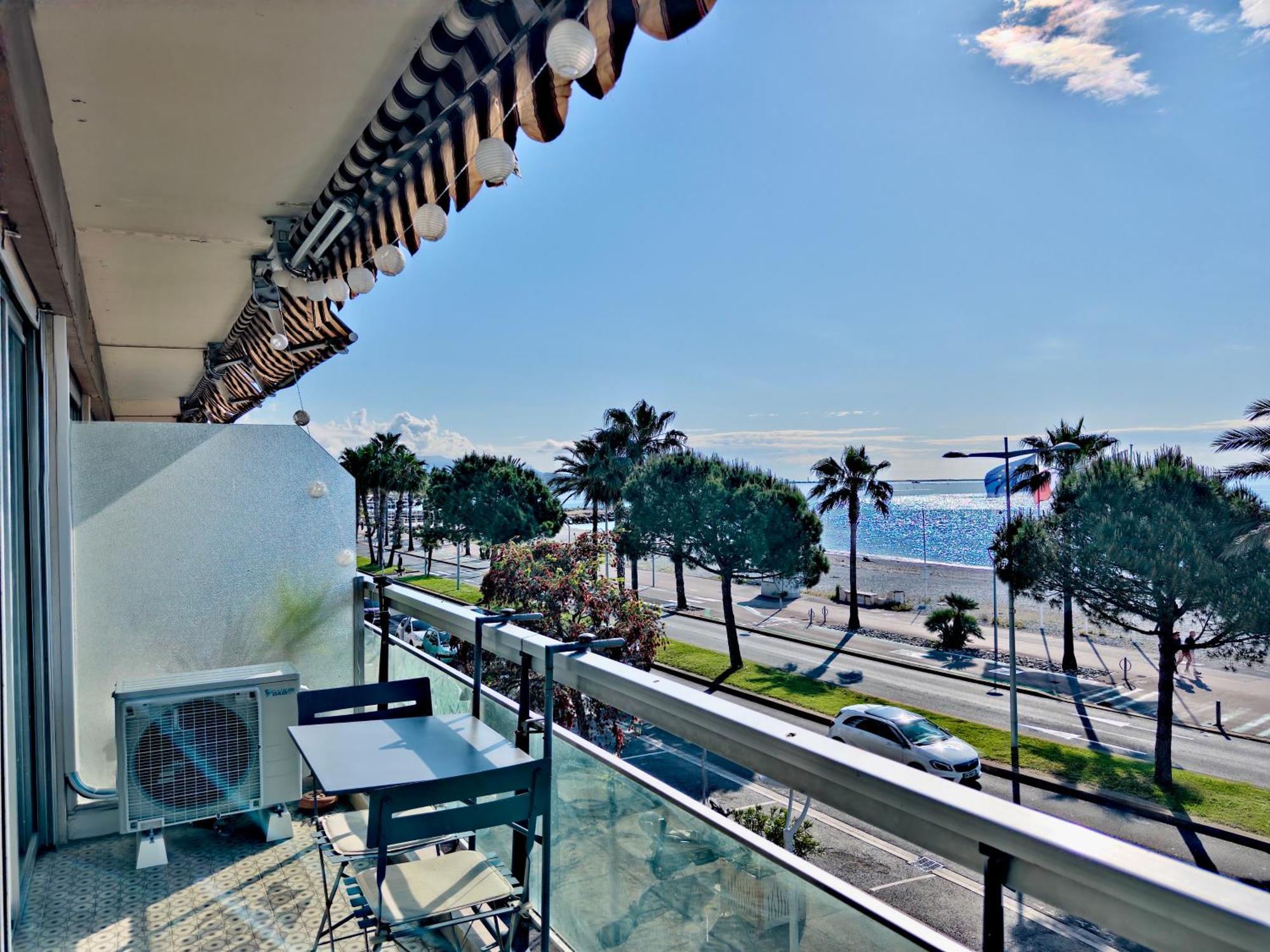 Panoramic Sea View Studio 24H Checkin กาญเนอ-ซูร์-แมร์ ภายนอก รูปภาพ